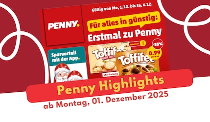 PENNY Prospekt 01.12.2025 im großen Überblick zum Sparen!