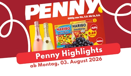 Penny Prospekt 03.08.2026: Bunte Vielfalt zum Sparpreis!