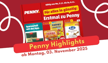 PENNY Prospekt 03.11.2025: Günstig durch die Erkältungszeit!