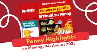Penny Prospekt 04.08.2025 - das sind die heißen Angebote