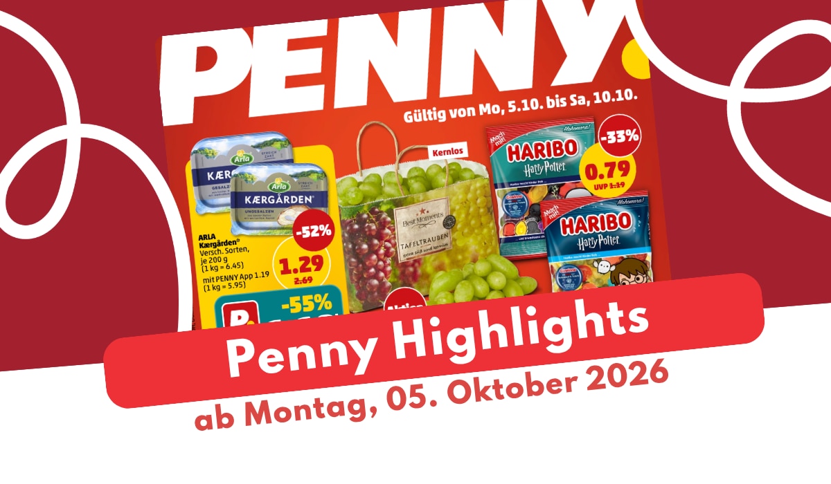 PENNY Prospekt 05.10.2026: Spanisch Woche und Gruselmomente! PENNY Prospekt 05.10.2026: Spanisch Woche und Gruselmomente!