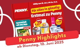 PENNY Prospekt 10.06.2025 - das sind die Angebote