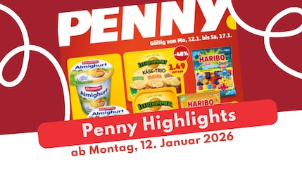 PENNY Prospekt 12.01.2026: Jetzt Almtaler entdecken!