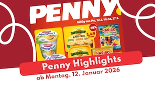 PENNY Prospekt 12.01.2026: Jetzt Almtaler entdecken!