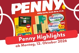 PENNY Prospekt 12.10.2026 mit den Highlights im Überblick!