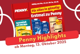 PENNY Prospekt 13.10.2025: Weihnachten zum Sparpreis!