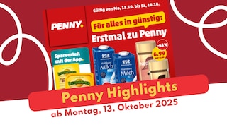 PENNY Prospekt 13.10.2025: Weihnachten zum Sparpreis!