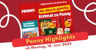 PENNY Prospekt 16.06.2025 – die Deals der Woche!