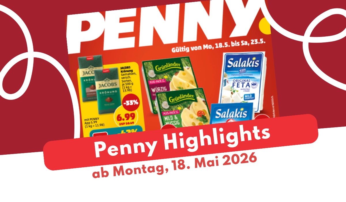 Penny Prospekt 18.05.2026: Italienische Woche mit San Fabio!
