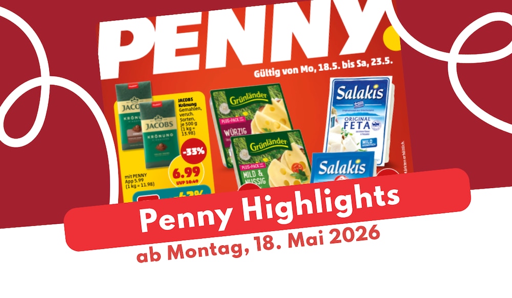 Penny Prospekt 18.05.2026: Italienische Woche mit San Fabio!