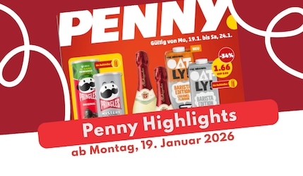 PENNY Prospekt 19.01.2026 im großen Überblick mit Discount-Deals!