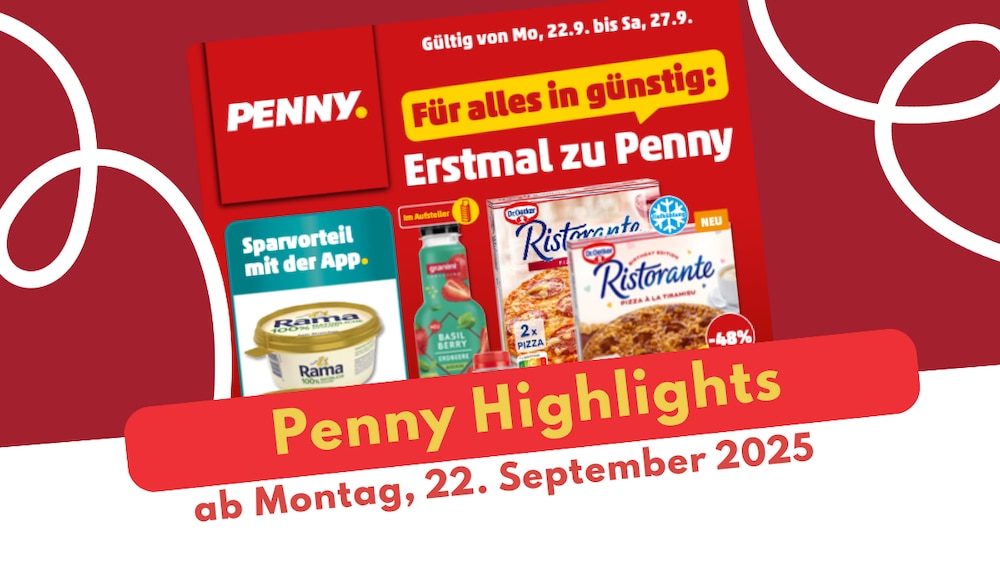 PENNY Prospekt 22.09.2025 - spanische Woche erleben!