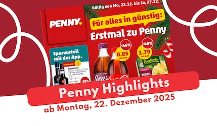 Penny Prospekt ab 22.12.2025