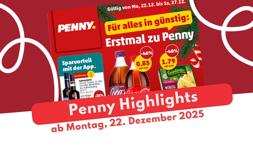 Penny Prospekt ab 22.12.2025