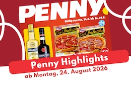 PENNY Prospekt 24.08.2026: Italienische Woche zum Sparpreis!