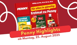 Penny Prospekt 25.08.2025 - das sind die Angebote!