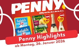 PENNY Prospekt 26.01.2026 mit amerikanischer Woche von Mike Mitchell's