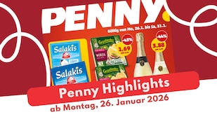 PENNY Prospekt 26.01.2026 mit amerikanischer Woche von Mike Mitchell's