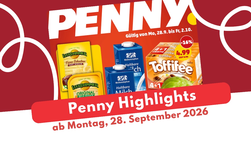 Penny Prospekt ab 28.09.2026