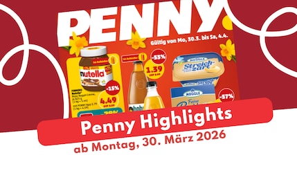 PENNY Prospekt 30.03.2026: Frischer Fisch & Delikatessen!