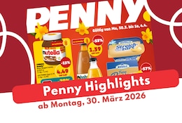PENNY Prospekt 30.03.2026: Frischer Fisch & Delikatessen!