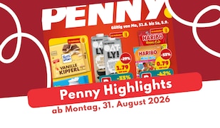 Penny Prospekt 31.08.2026: Asiatische Woche und US-Genuss!