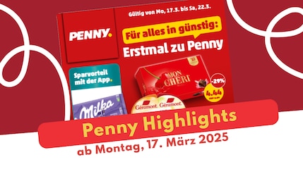 Penny Prospekt-Highlights 17.03.2025 Header Image