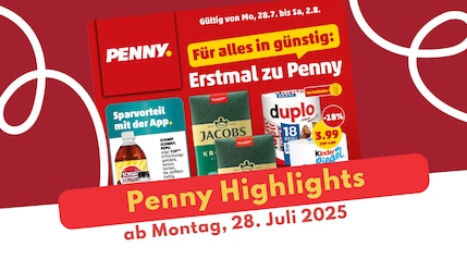 Penny Prospekt 28.07.2025 – jetzt die besten Angebote entdecken