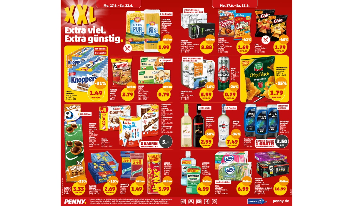 Penny Prospekt-Highlights 17. Juni 2024
