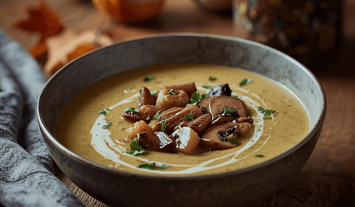 Pilzsuppe