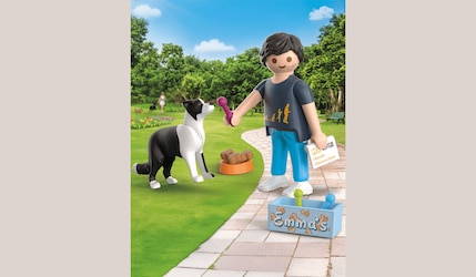 Playmobil Figur Martin Rütter mit Hund