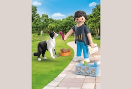 Playmobil Figur Martin Rütter mit Hund