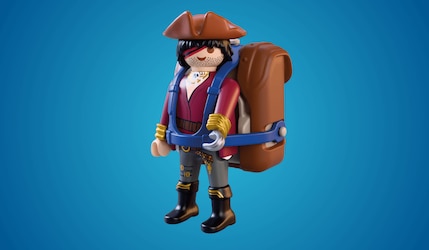 Playmobil hi! Pirat mit Rucksack