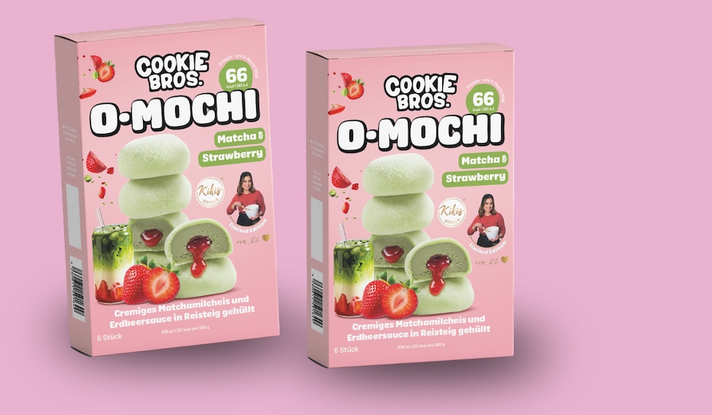 cookies Bros. O-Mochi Matcha Erdbeere
