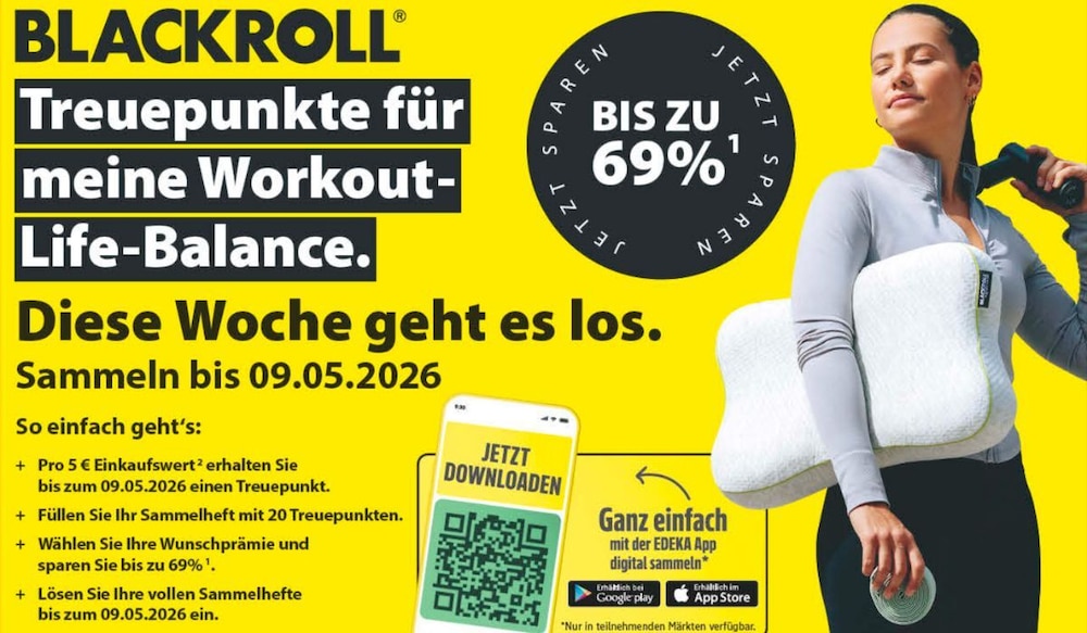 Edeka Blackroll Treueaktion