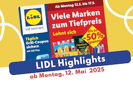 Lidl Prospekt-Highlights 12.05.25