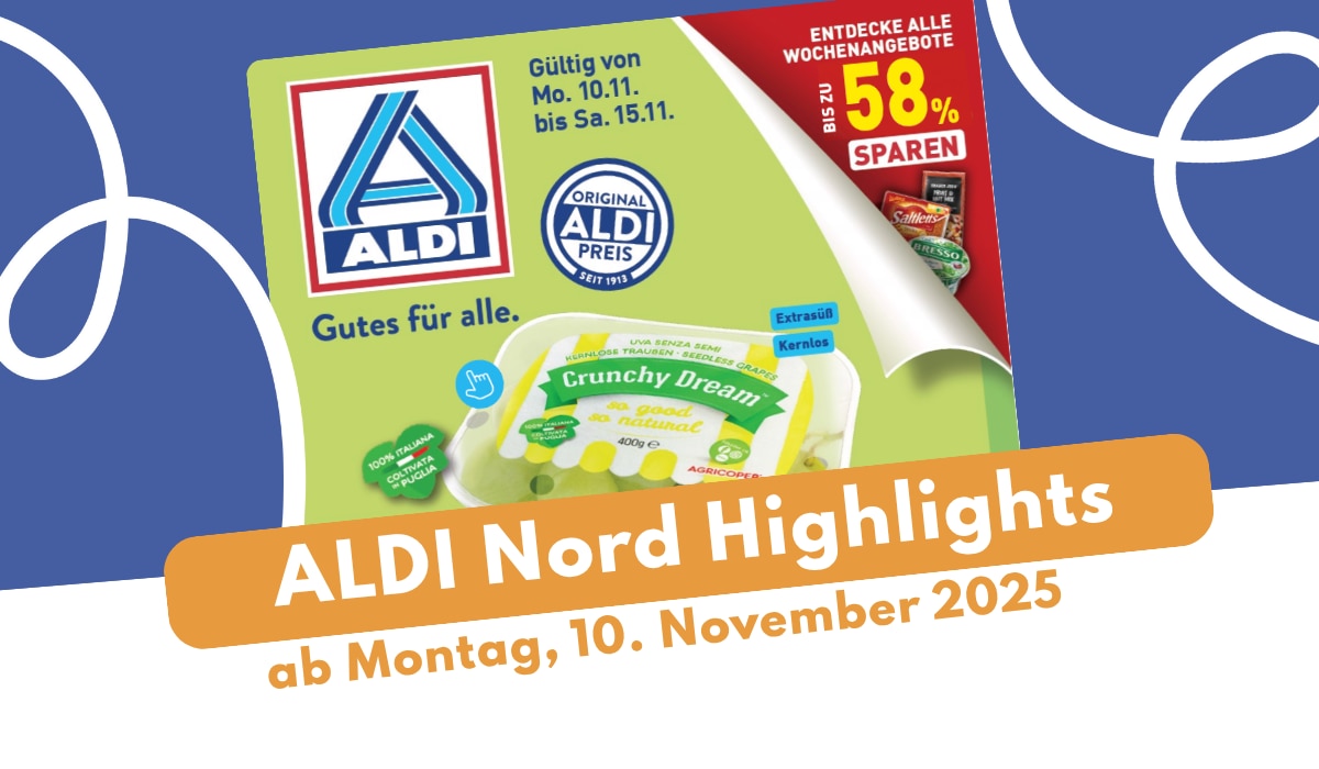 ALDI Nord Prospekt 10.11.2025 – die besten Angebote entdecken