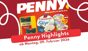 PENNY Prospekt 09.02.2026 mit Fasching und Valentinstag!