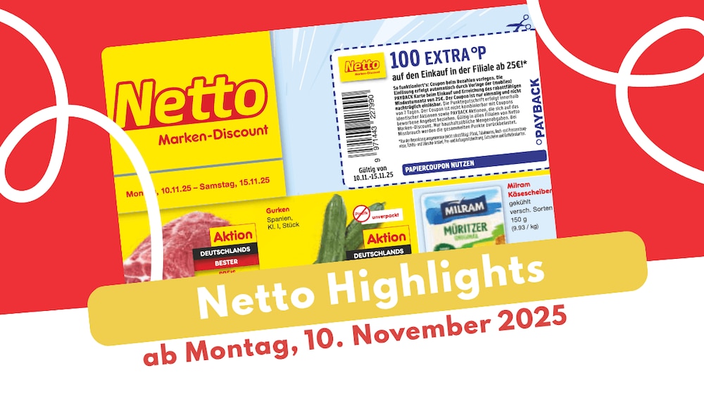 Aktuelles Netto Marken-Discount Prospekt aus KW46/25