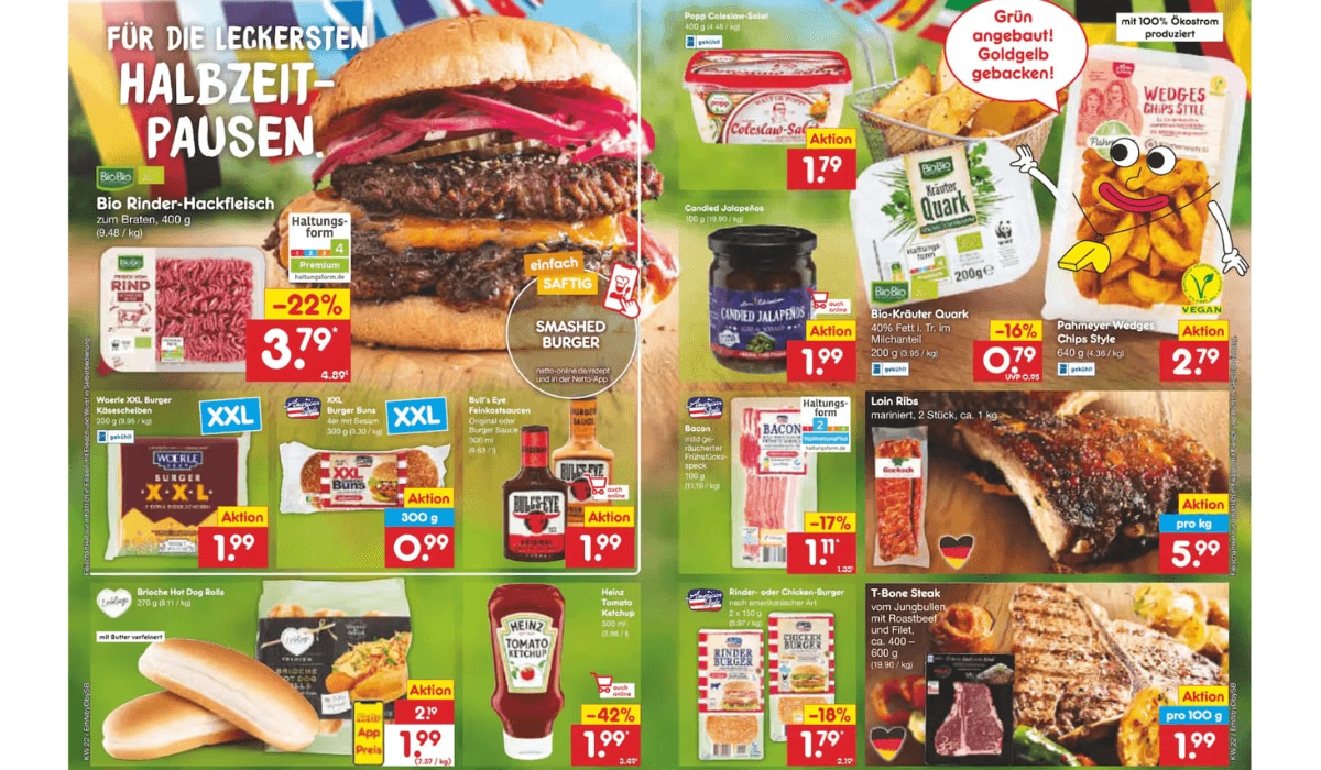Burger Angebote bei Netto Marken-Discount