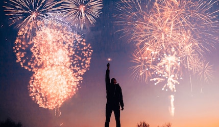 REWE Feuerwerk