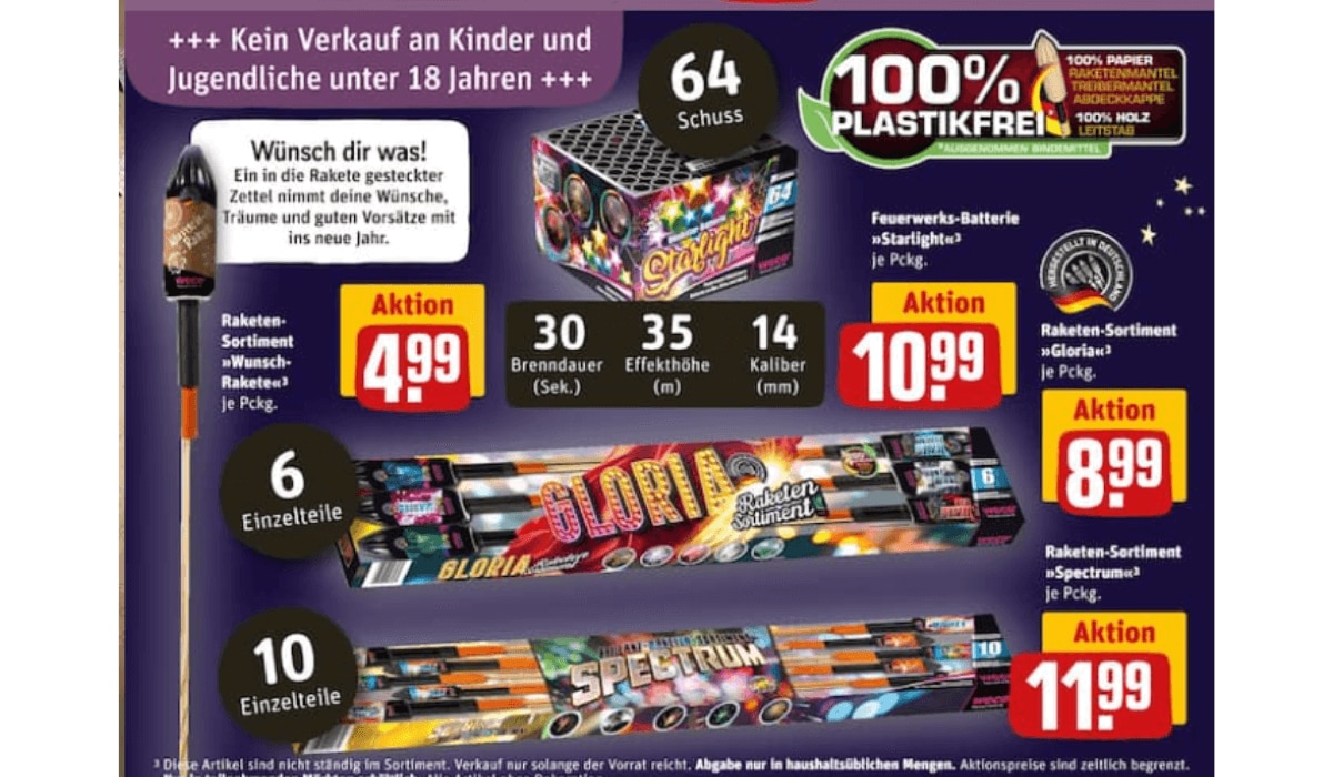 REWE Feuerwerk Prospekt 24/25