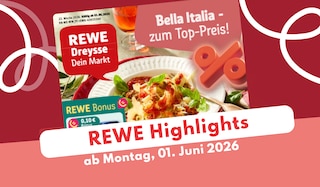 REWE Prospekt 01.06.2026 - zum ersten Mal mit share!