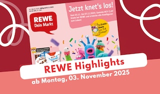 REWE Prospekt 03.11.2025 - Pilze & Schokolade zum Sparpreis!