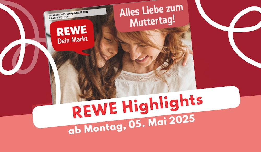 REWE Prospekt 05.05.2025 Header Image