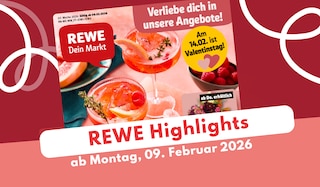 REWE Prospekt 09.02.2026 in der Übersicht zum Sparen!
