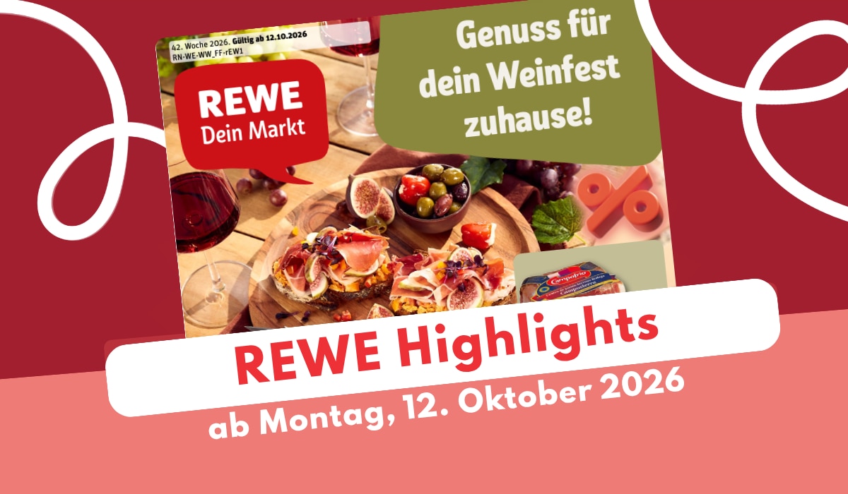 REWE Prospekt 12.10.2026: Wein zum Sparpreis! REWE Prospekt 12.10.2026: Wein zum Sparpreis!