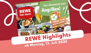 REWE Prospekt 13.07.2026 in der Sparübersicht!
