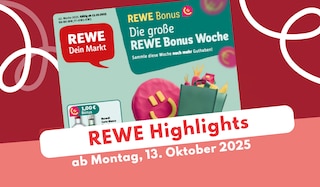 REWE Prospekt 13.10.2025 mit Vitaminen und Bio! REWE Prospekt 13.10.2025 mit Vitaminen und Bio!