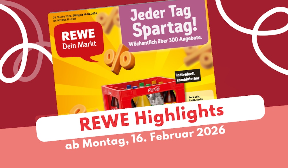 REWE Prospekt 16.02.2026